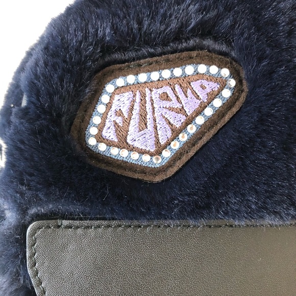 Furla Favola blue mini backpack - Picture 8 of 14